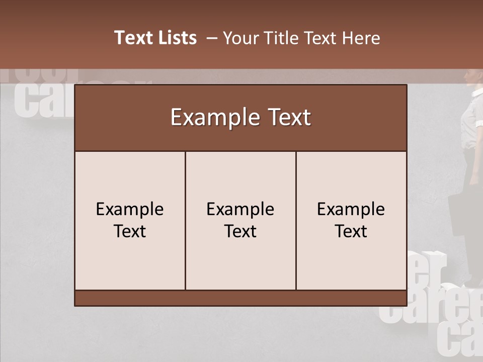 Employed Job Background PowerPoint Template