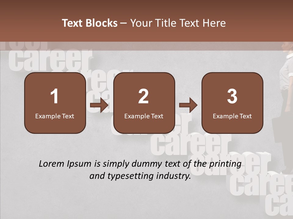 Employed Job Background PowerPoint Template
