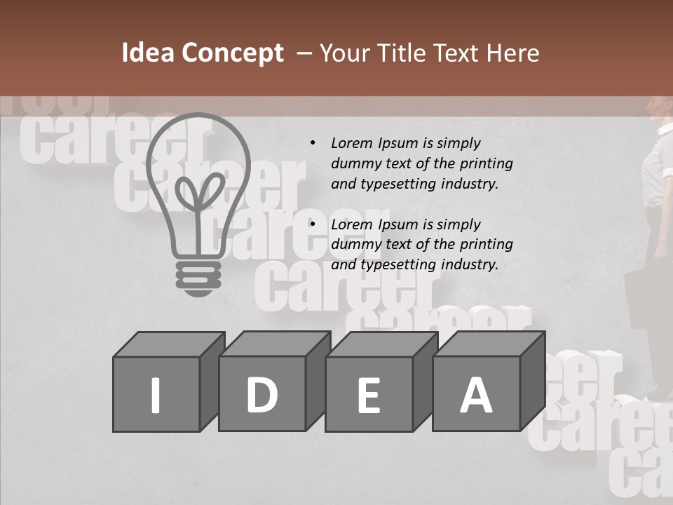 Employed Job Background PowerPoint Template