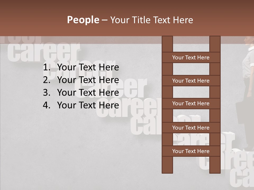 Employed Job Background PowerPoint Template