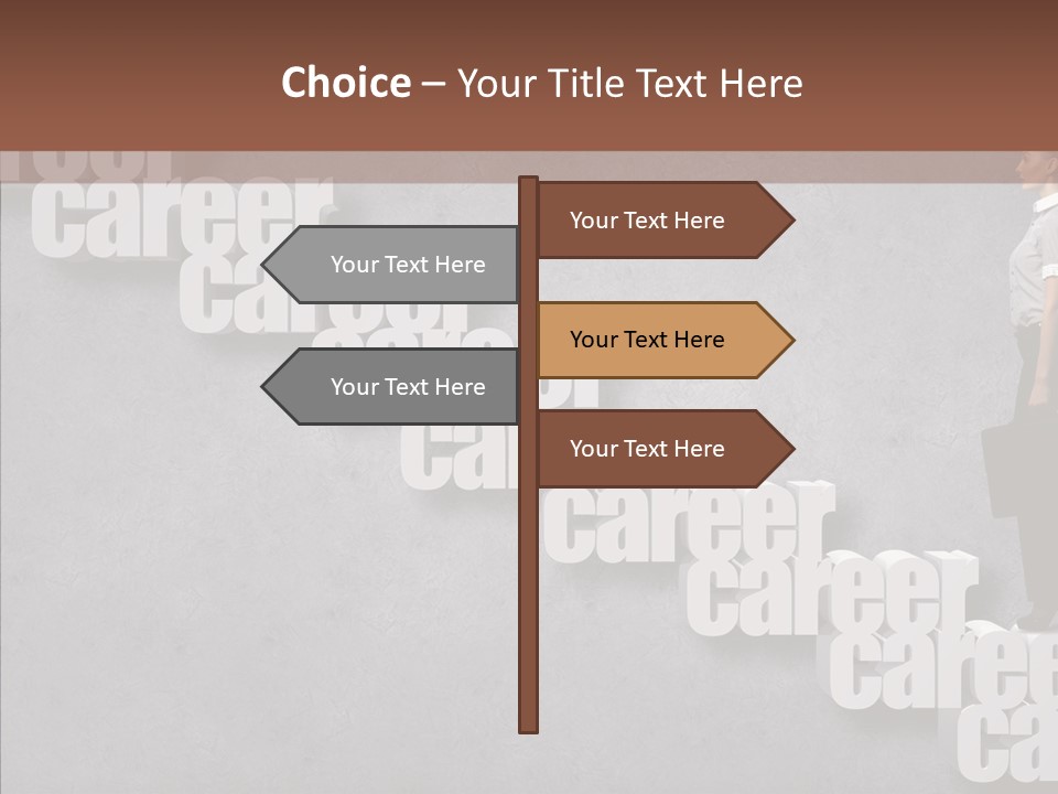Employed Job Background PowerPoint Template