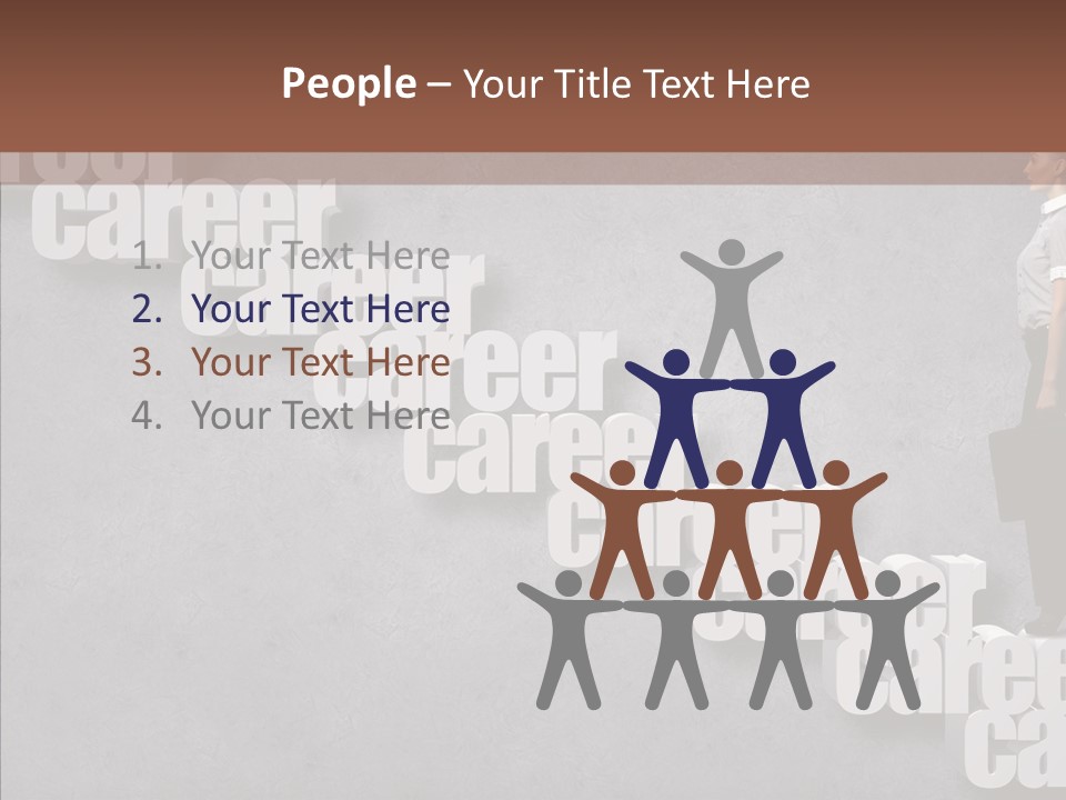 Employed Job Background PowerPoint Template