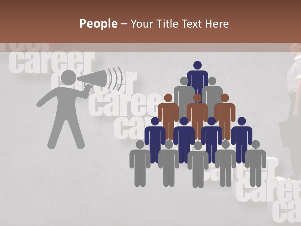 Employed Job Background PowerPoint Template