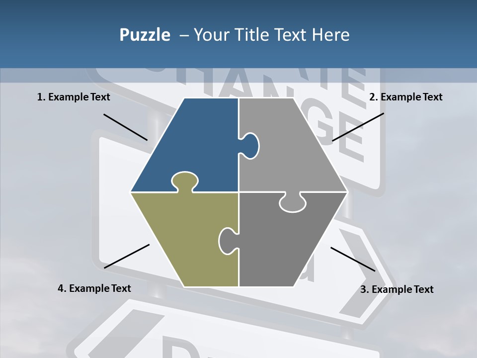 Ecology Flood Dioxide PowerPoint Template
