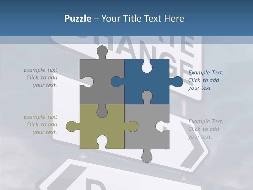Ecology Flood Dioxide PowerPoint Template
