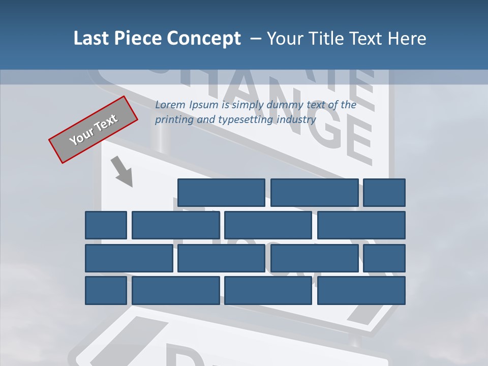 Ecology Flood Dioxide PowerPoint Template