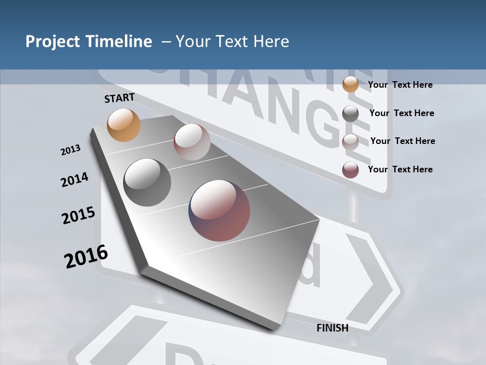 Ecology Flood Dioxide PowerPoint Template
