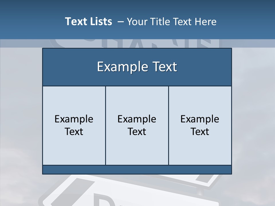Ecology Flood Dioxide PowerPoint Template