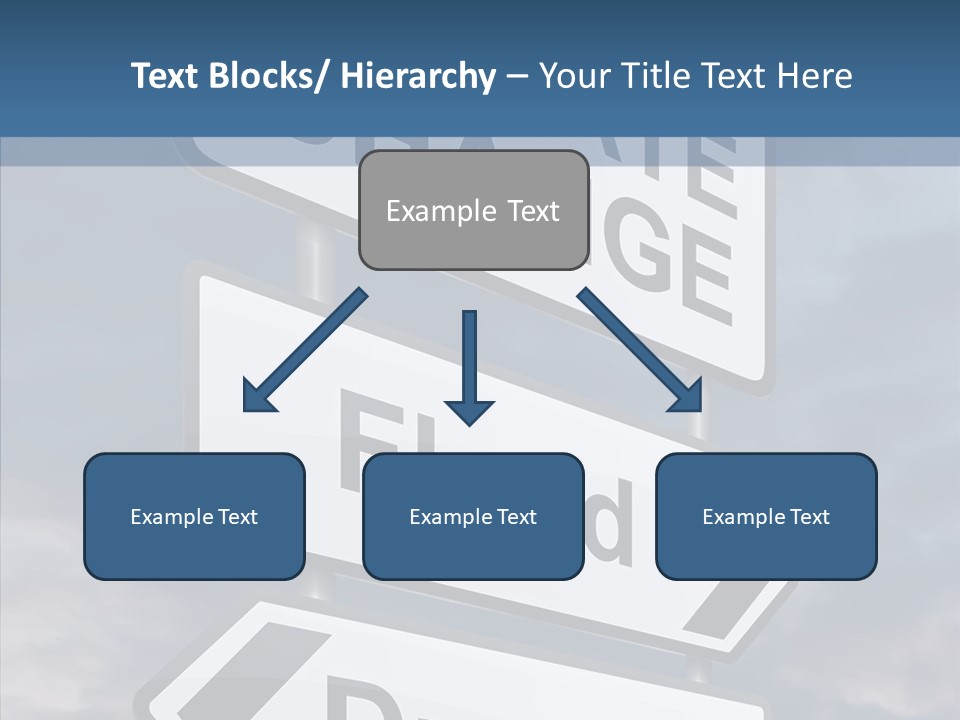 Ecology Flood Dioxide PowerPoint Template