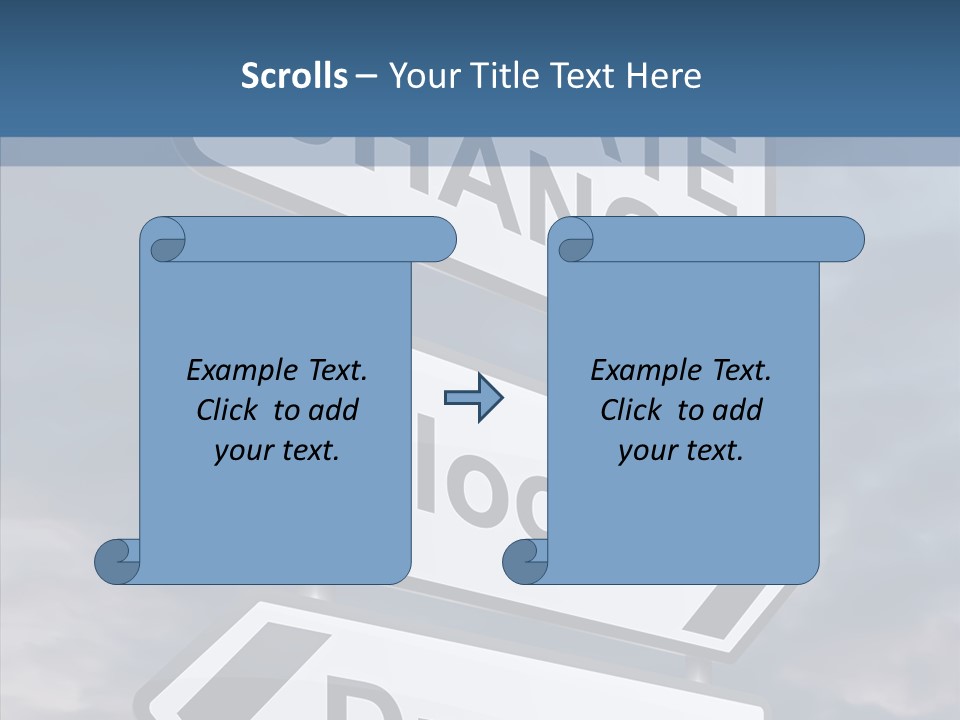 Ecology Flood Dioxide PowerPoint Template