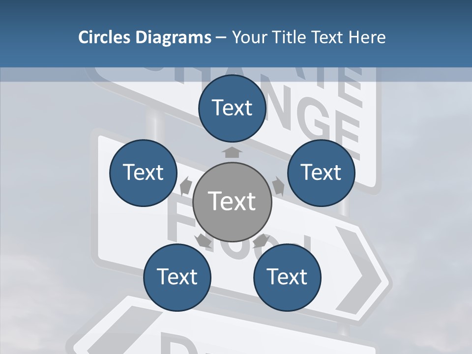 Ecology Flood Dioxide PowerPoint Template