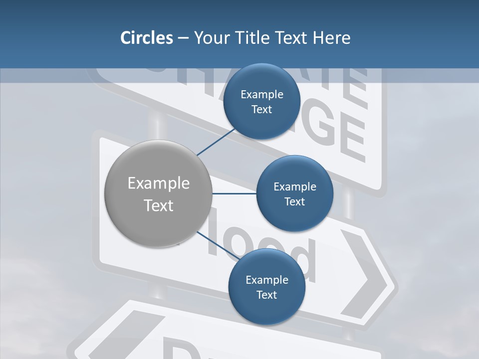Ecology Flood Dioxide PowerPoint Template
