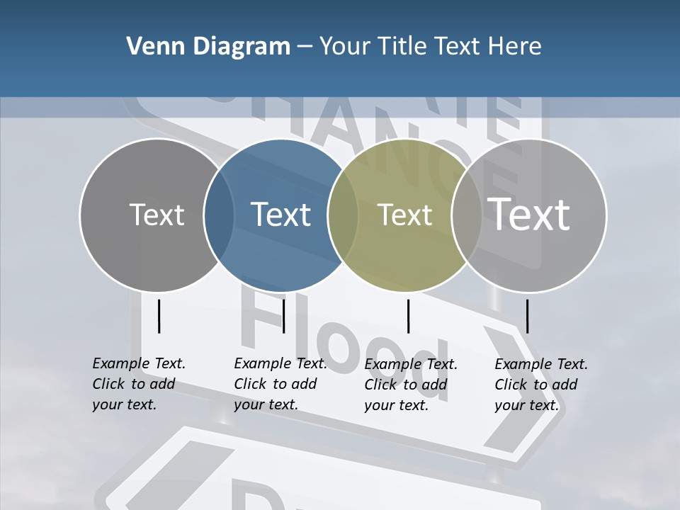 Ecology Flood Dioxide PowerPoint Template