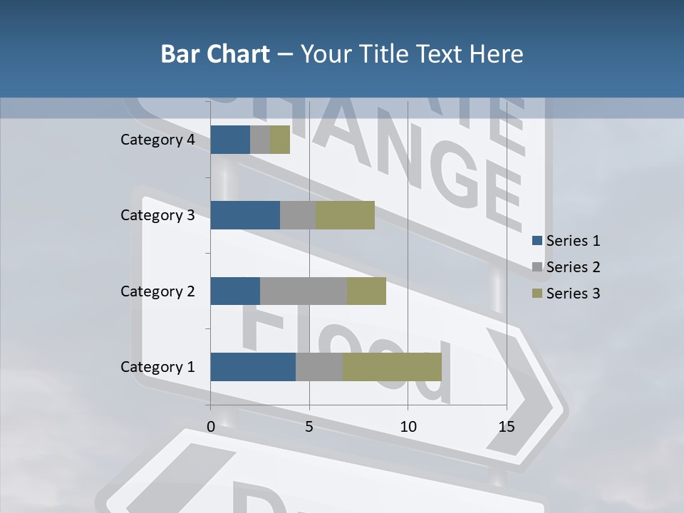 Ecology Flood Dioxide PowerPoint Template