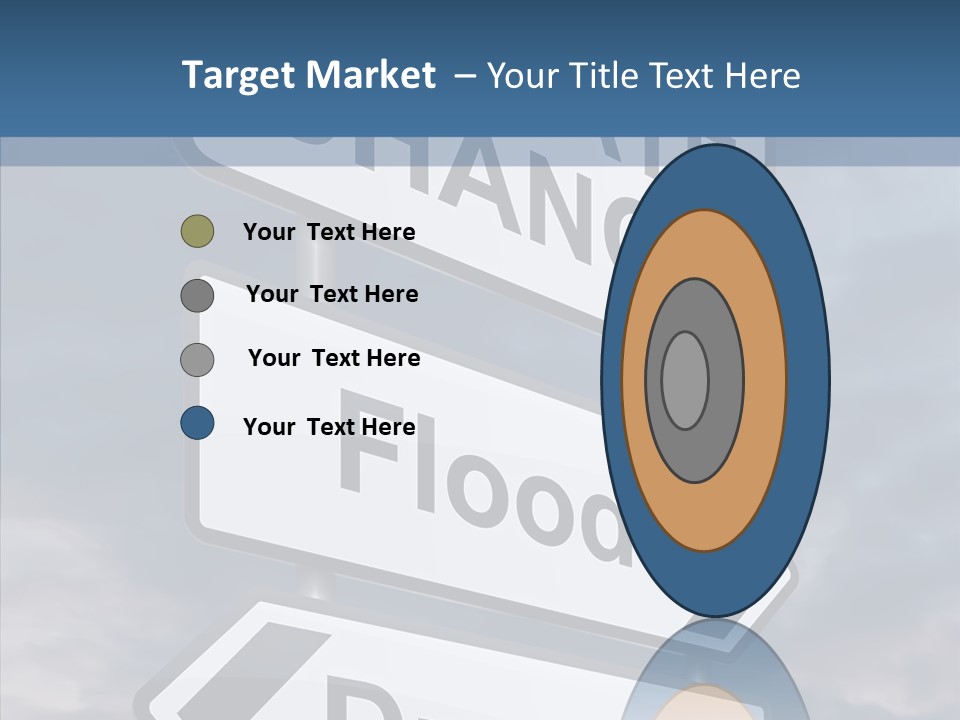 Ecology Flood Dioxide PowerPoint Template