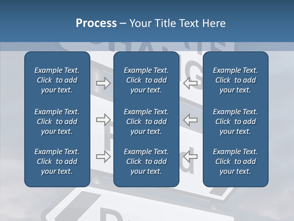 Ecology Flood Dioxide PowerPoint Template