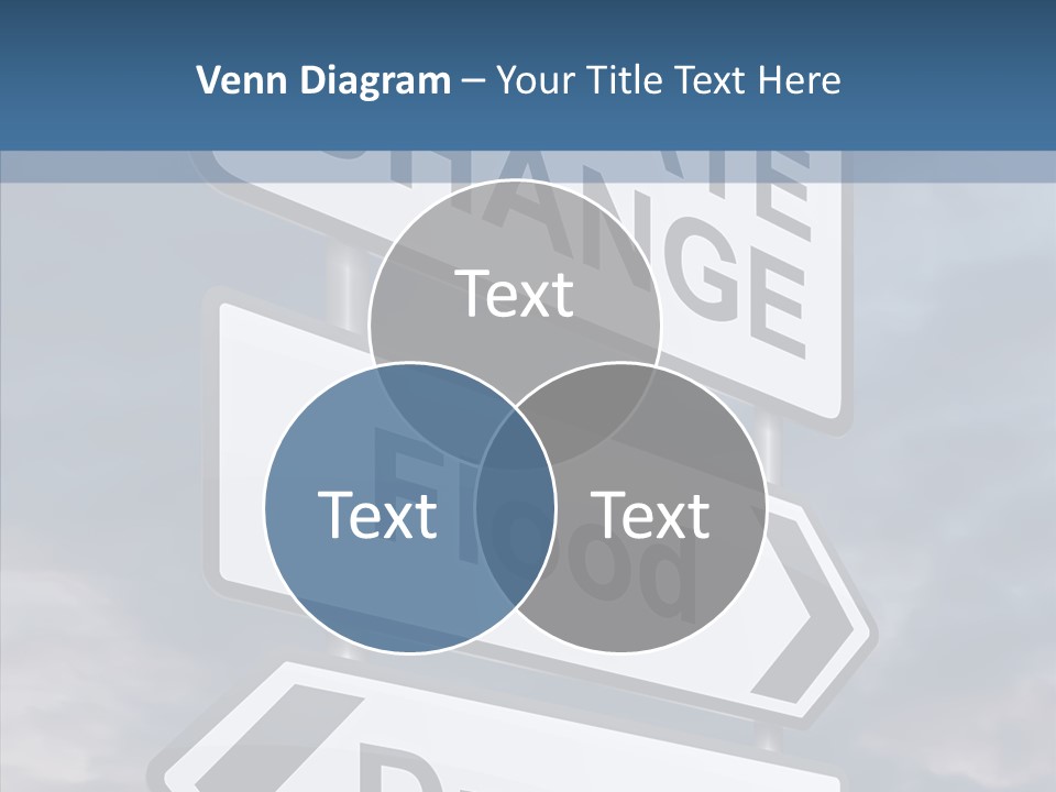 Ecology Flood Dioxide PowerPoint Template