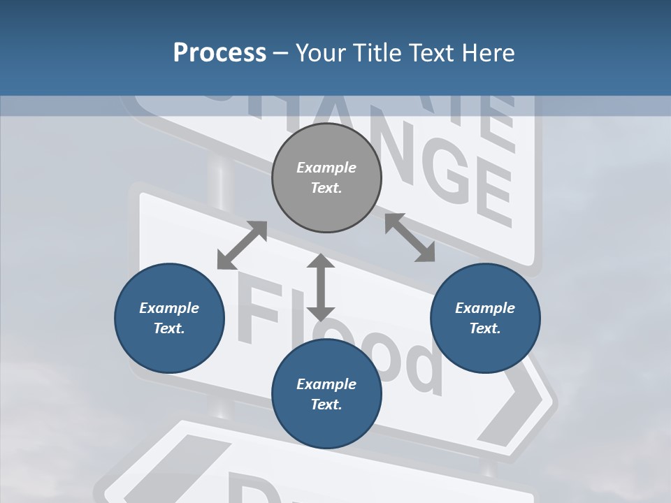 Ecology Flood Dioxide PowerPoint Template