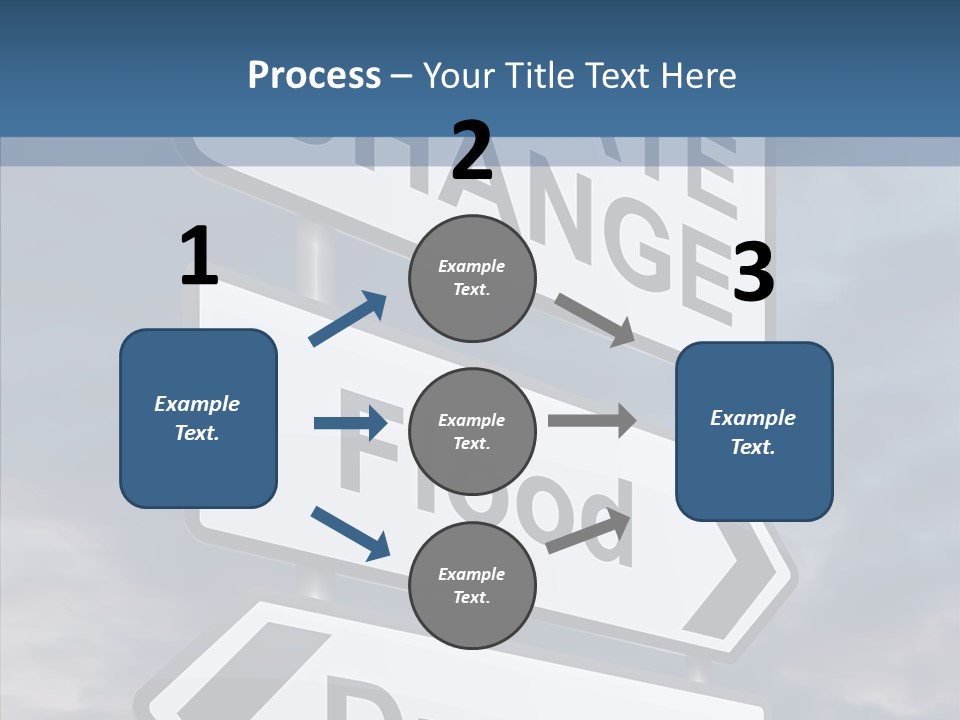 Ecology Flood Dioxide PowerPoint Template
