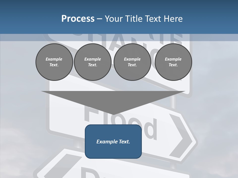 Ecology Flood Dioxide PowerPoint Template