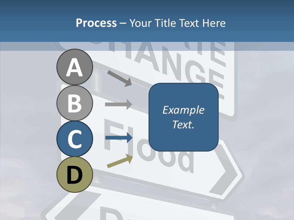 Ecology Flood Dioxide PowerPoint Template