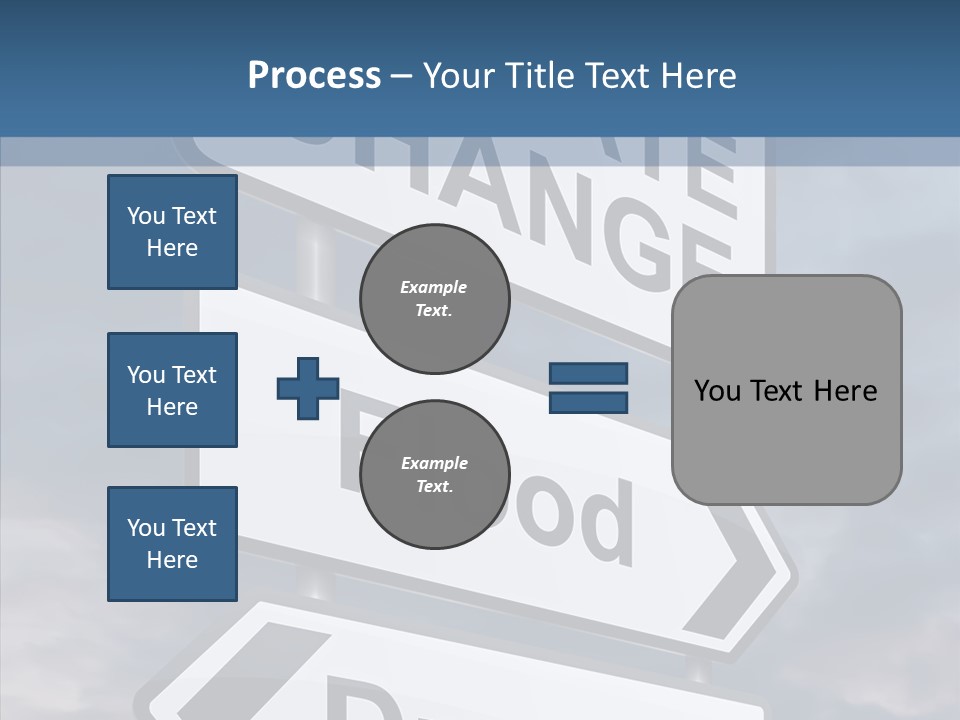 Ecology Flood Dioxide PowerPoint Template