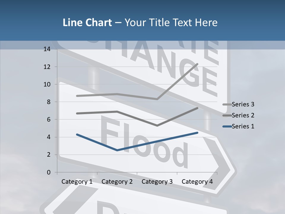 Ecology Flood Dioxide PowerPoint Template