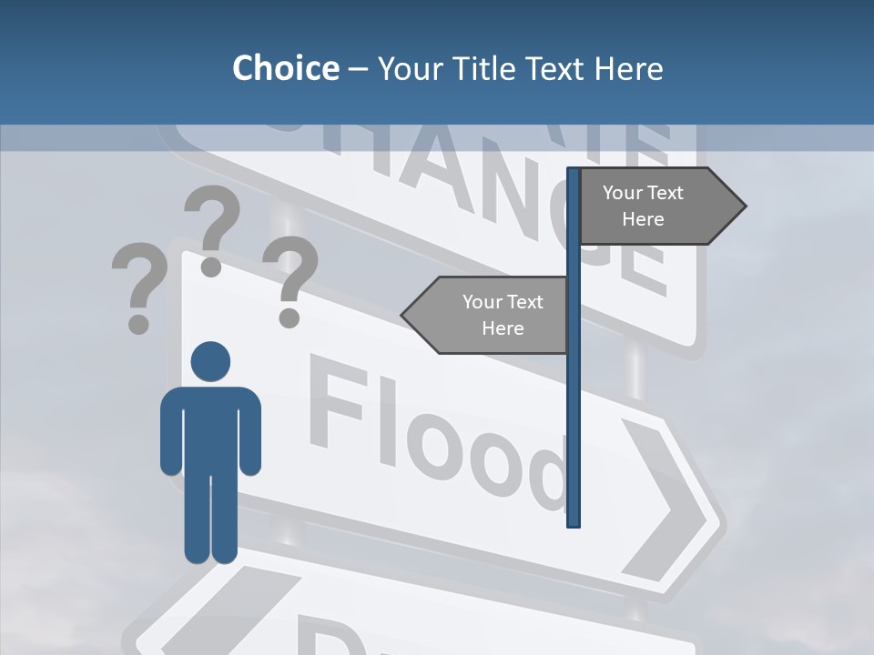 Ecology Flood Dioxide PowerPoint Template