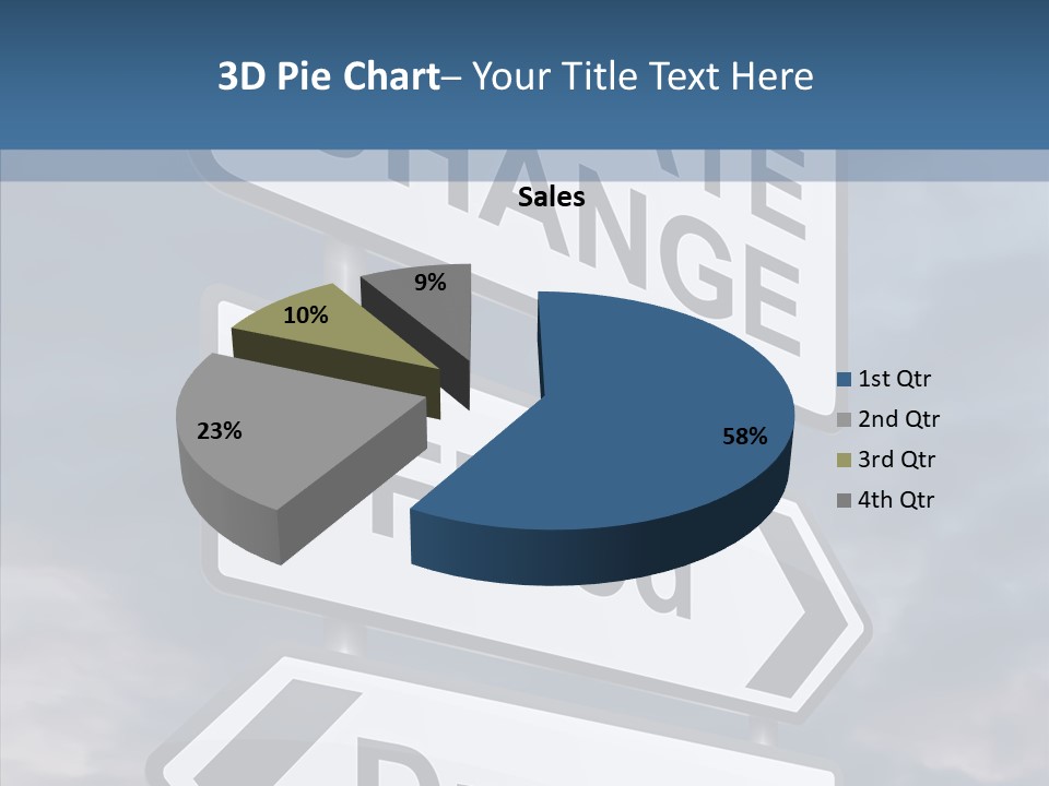Ecology Flood Dioxide PowerPoint Template