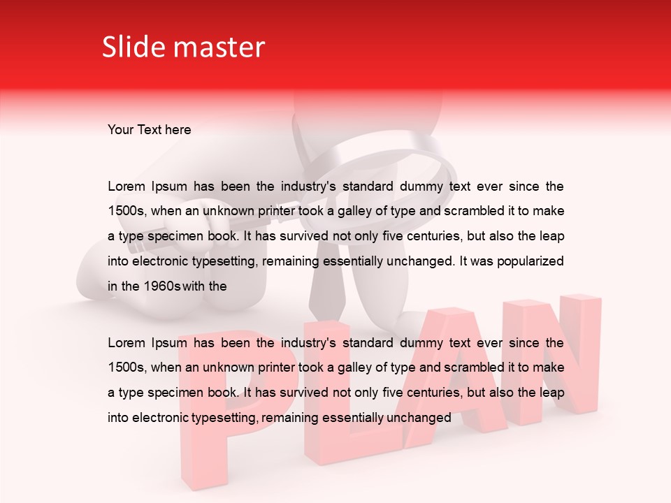 Job Human Businessman PowerPoint Template