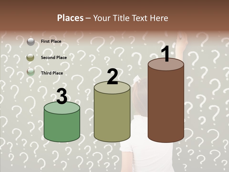 Little Standing Green PowerPoint Template