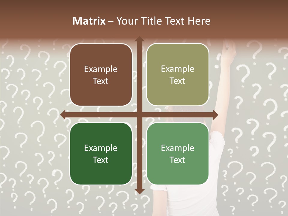Little Standing Green PowerPoint Template