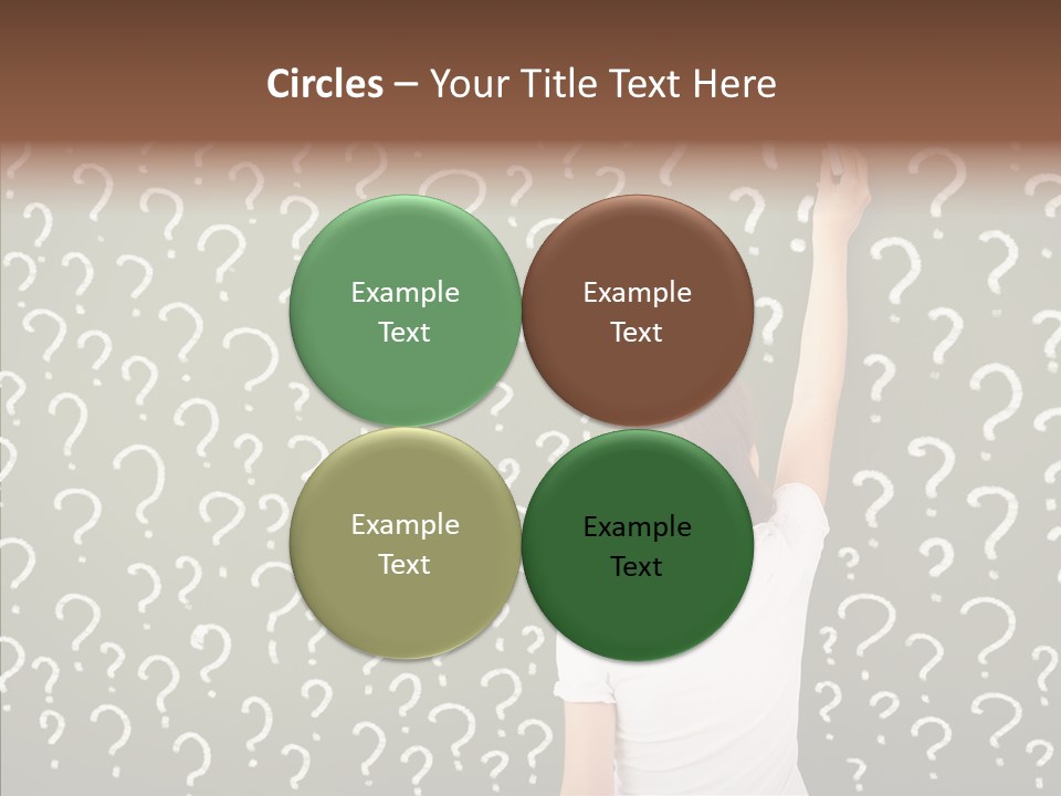 Little Standing Green PowerPoint Template