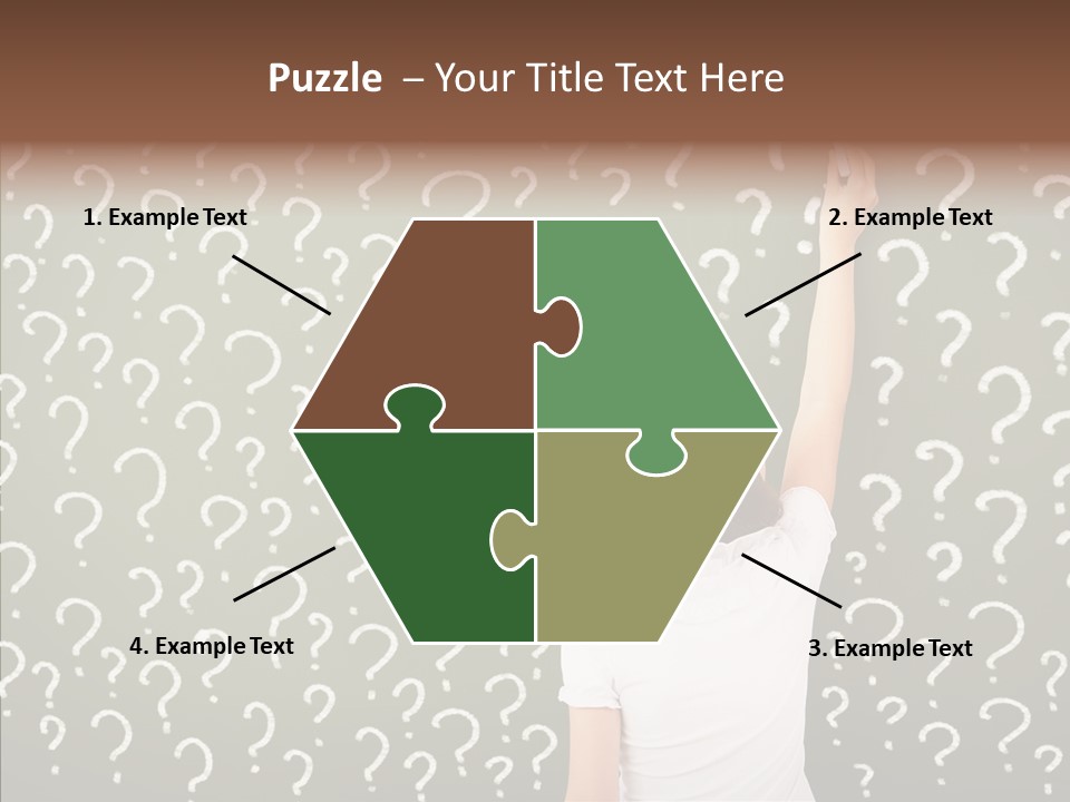 Little Standing Green PowerPoint Template