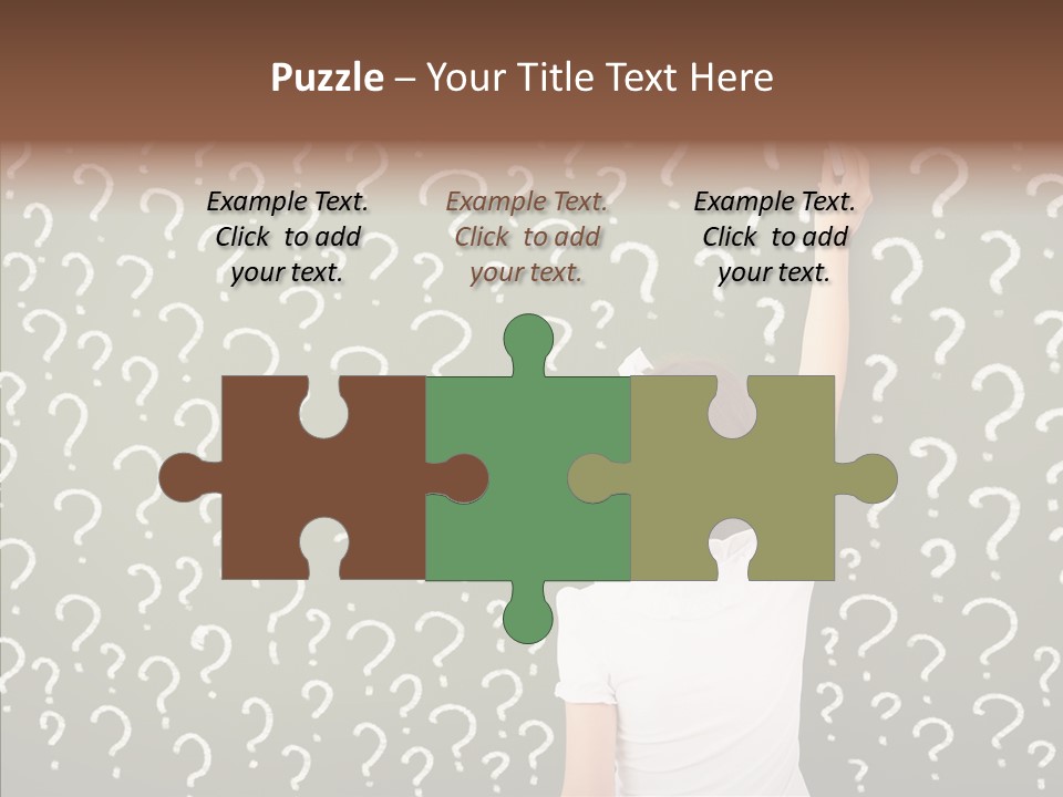 Little Standing Green PowerPoint Template