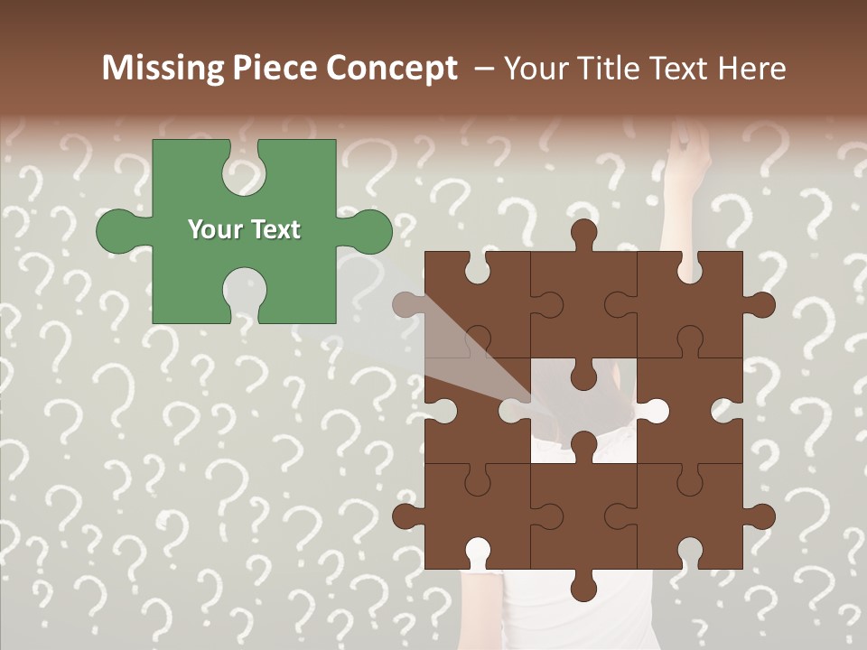 Little Standing Green PowerPoint Template