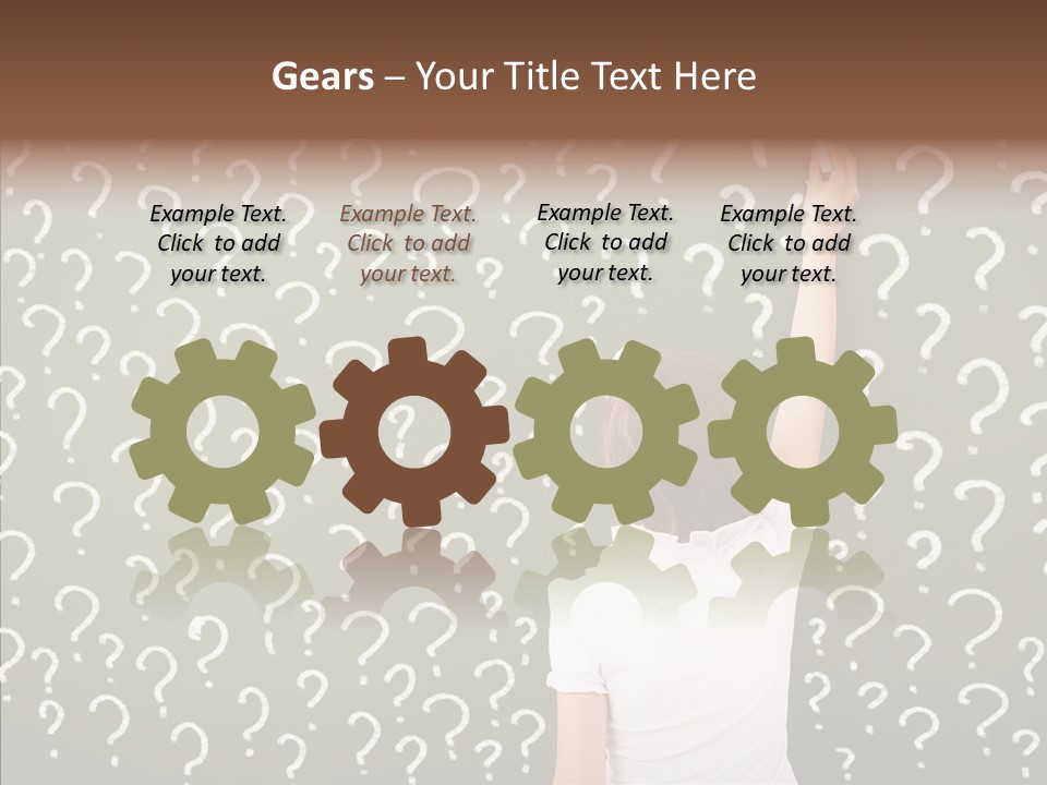 Little Standing Green PowerPoint Template