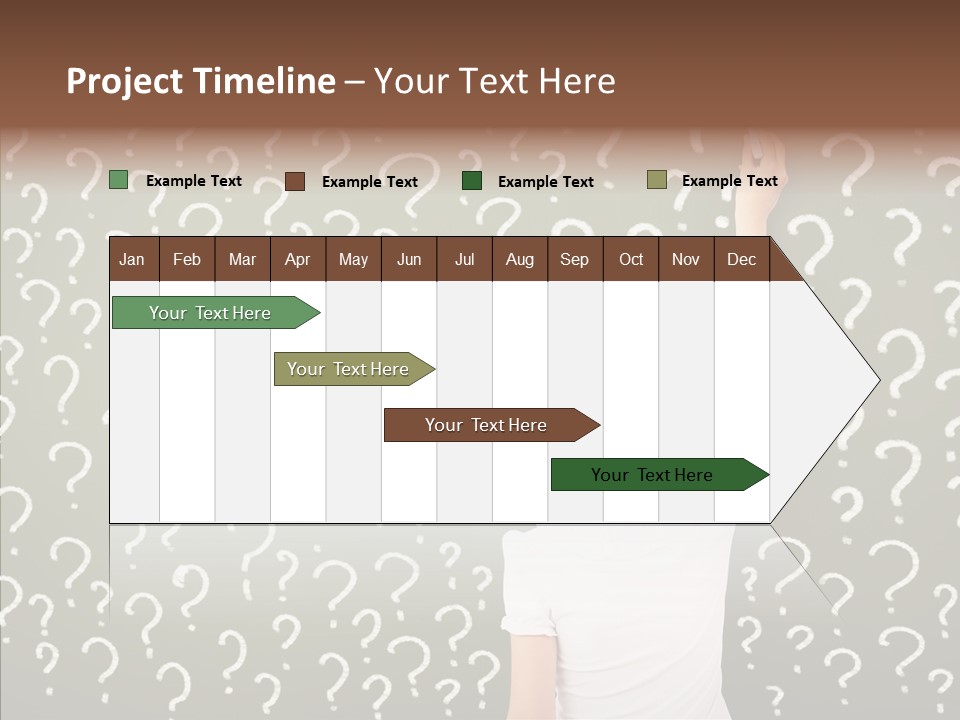 Little Standing Green PowerPoint Template