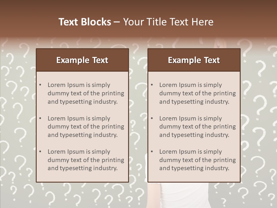 Little Standing Green PowerPoint Template