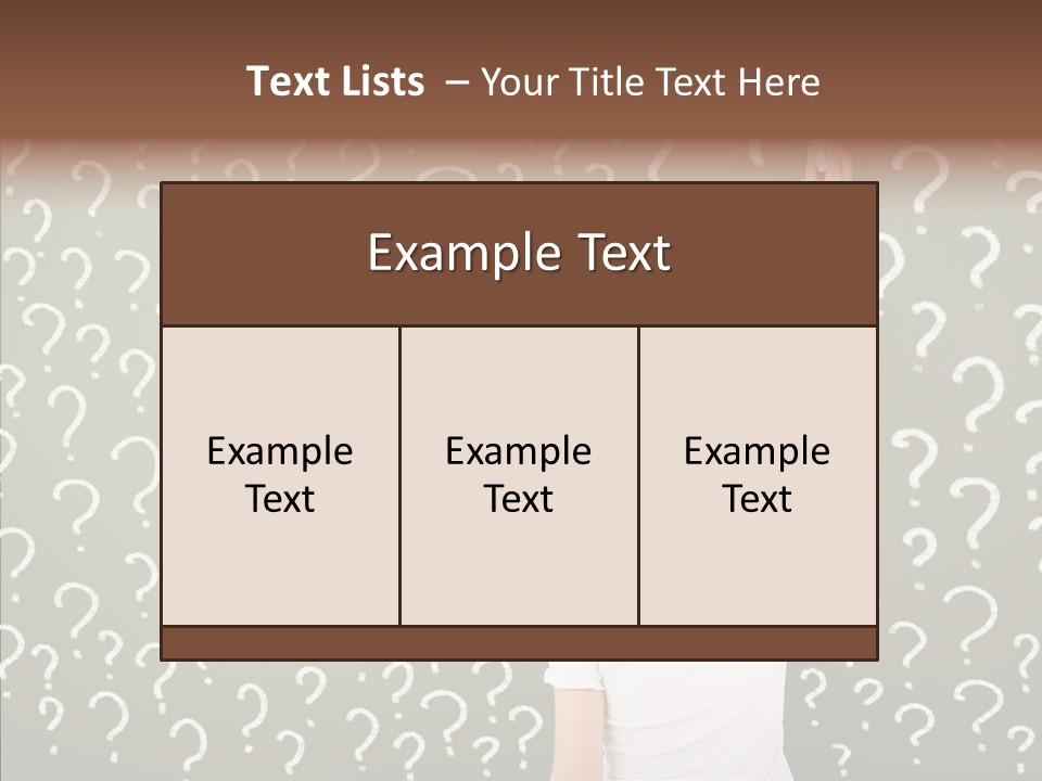 Little Standing Green PowerPoint Template