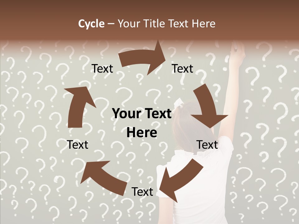 Little Standing Green PowerPoint Template