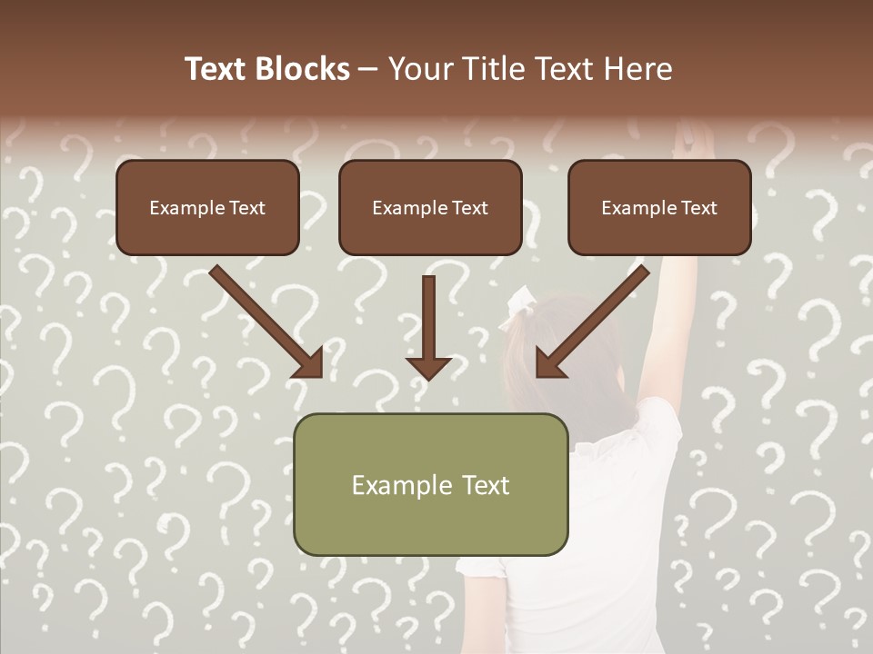 Little Standing Green PowerPoint Template