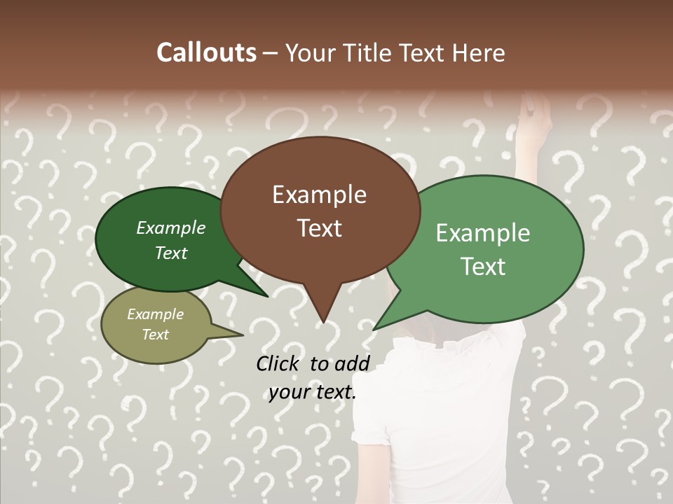 Little Standing Green PowerPoint Template