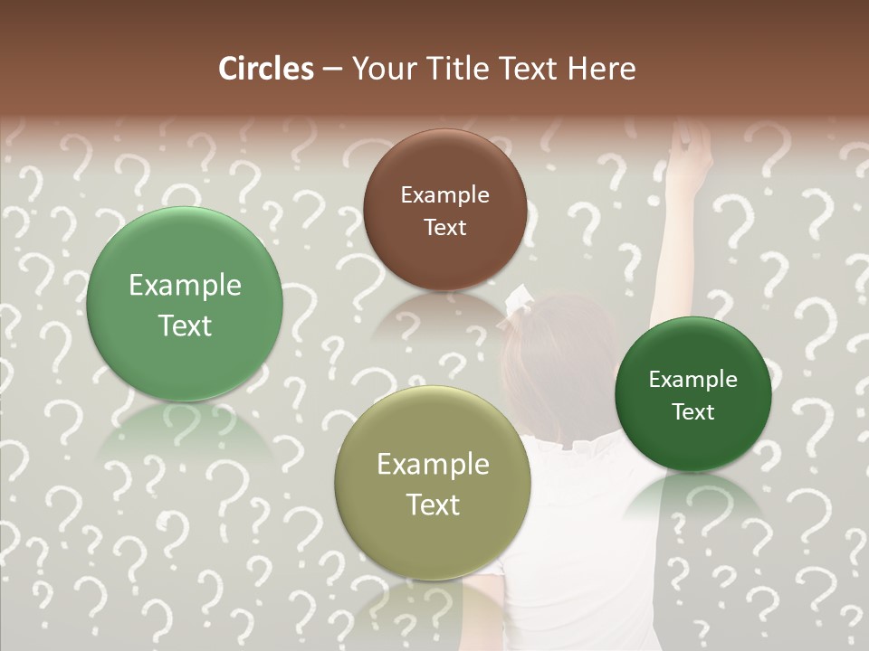 Little Standing Green PowerPoint Template