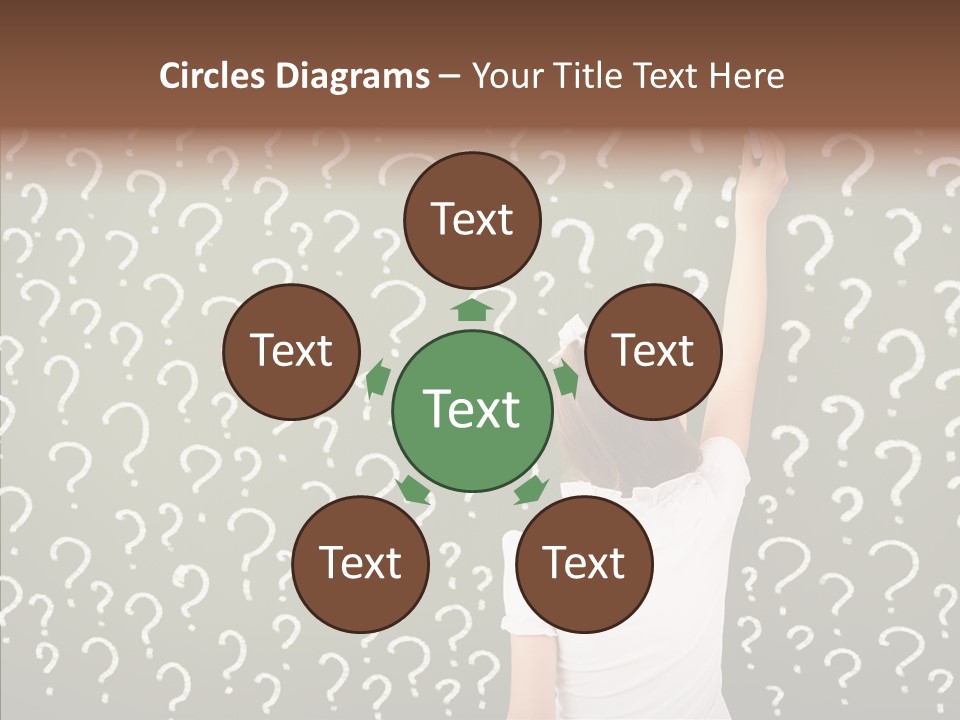 Little Standing Green PowerPoint Template