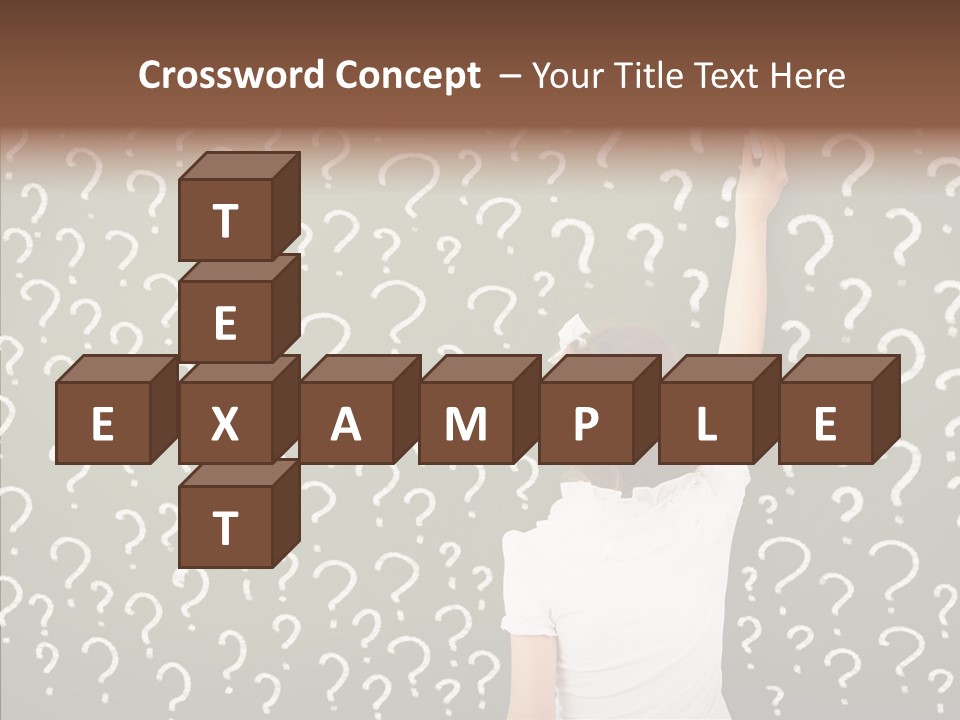 Little Standing Green PowerPoint Template
