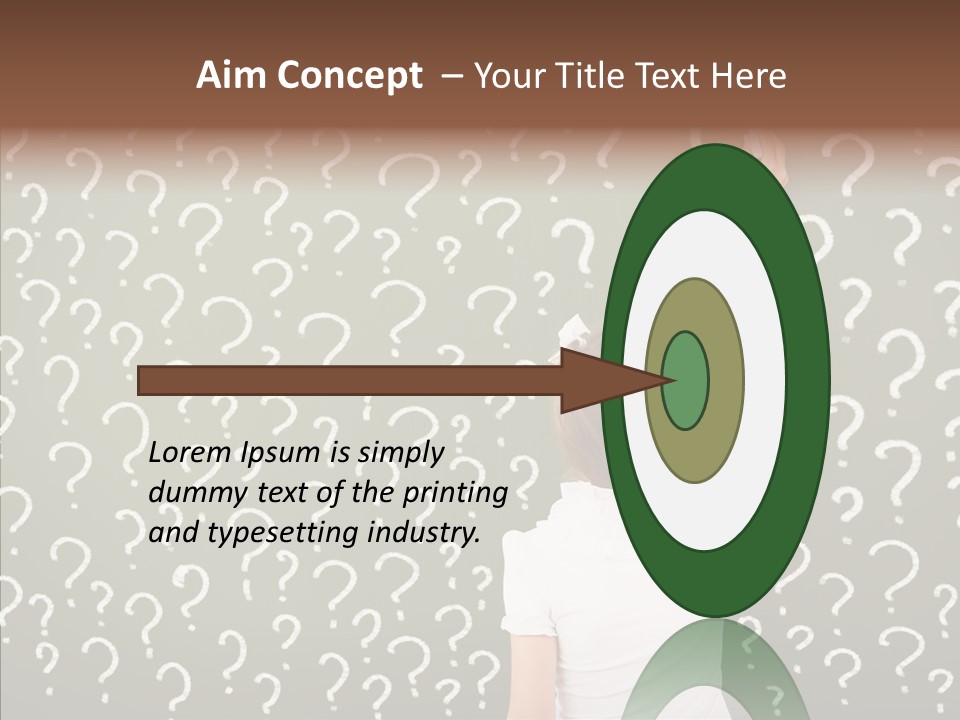 Little Standing Green PowerPoint Template