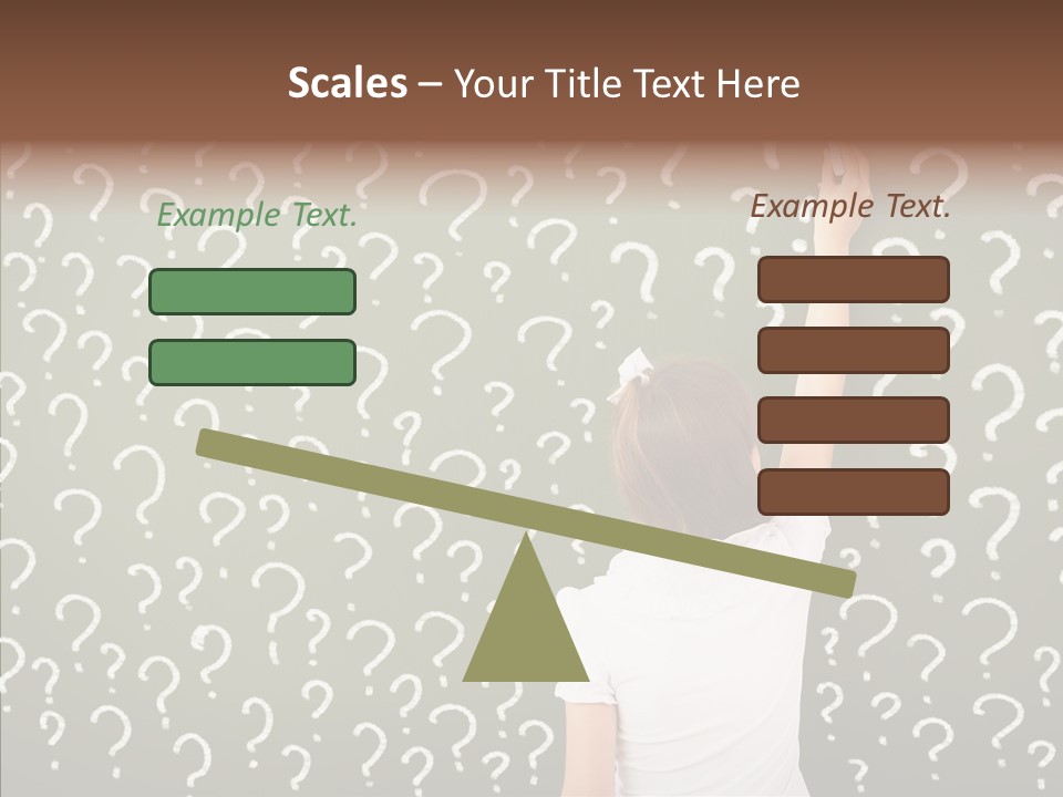 Little Standing Green PowerPoint Template
