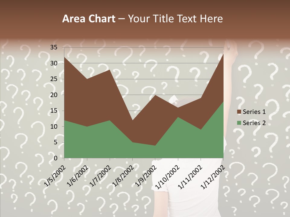 Little Standing Green PowerPoint Template
