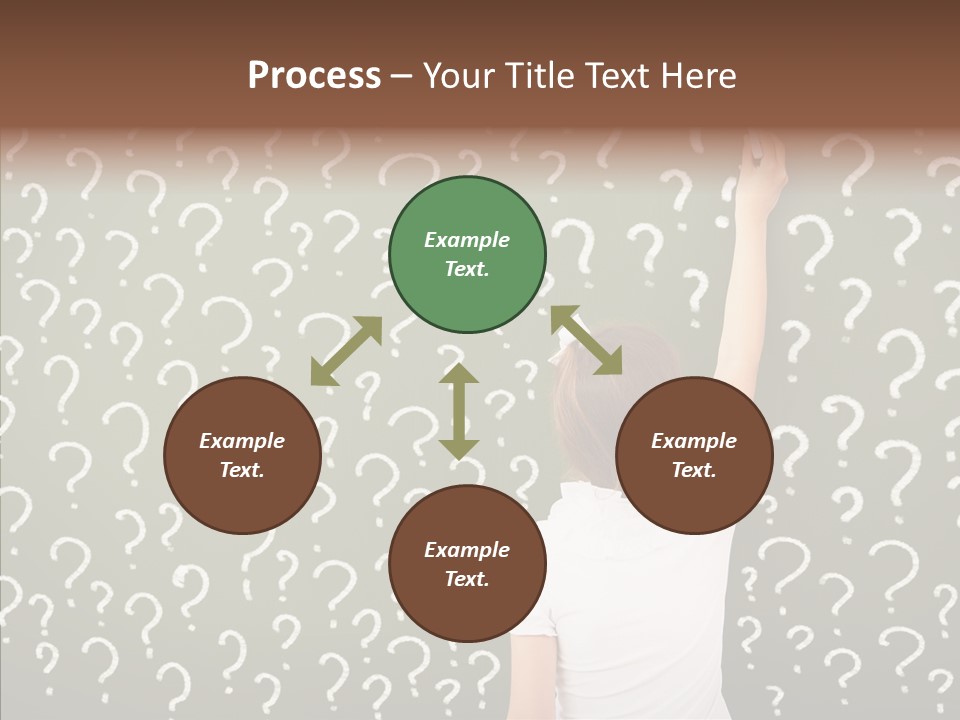 Little Standing Green PowerPoint Template